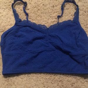 Barely worn bright blue Bando
